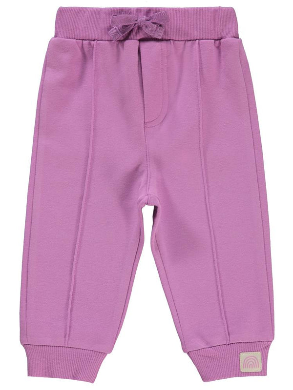 Civil Baby 2 İp Gökkuşağı Etiketli 6-18 Ay Eşofman Altı - Lila