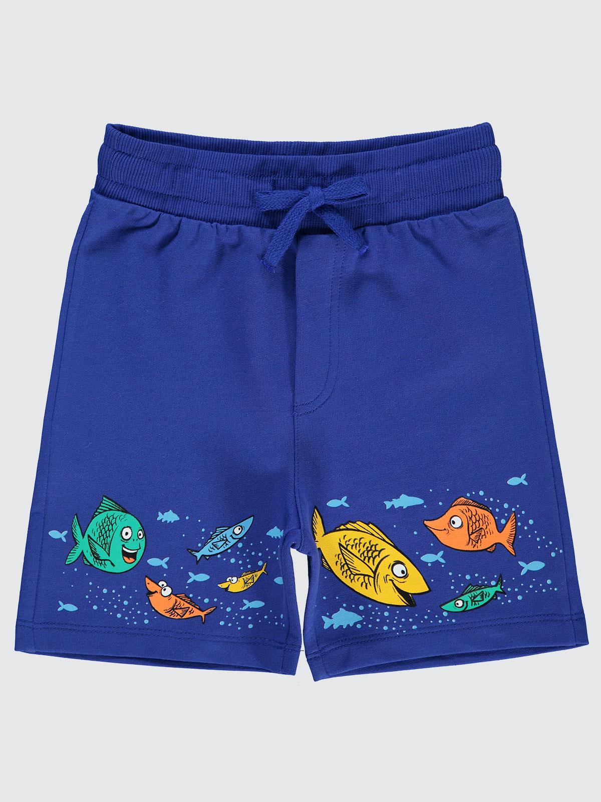 Civil Boys Deep Sea Baskılı 2-5 Yaş Kapri - Lacivert