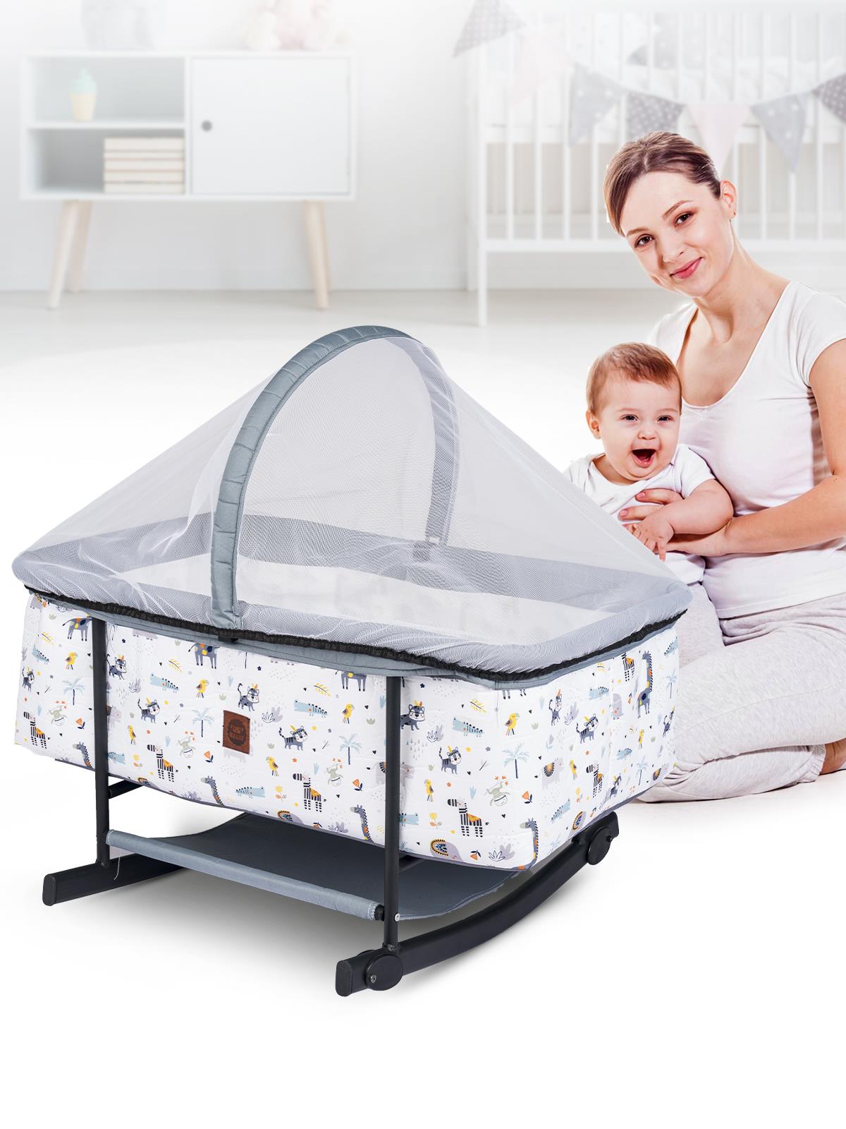 Kujju Nostalji Ninni Yer Beşiği - Gri