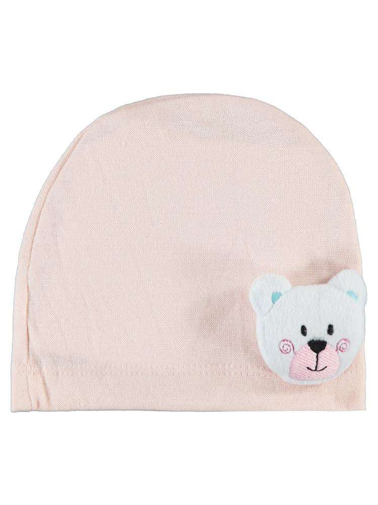 Civil Baby Oyuncaklı Düz Bebe Şapka Bere