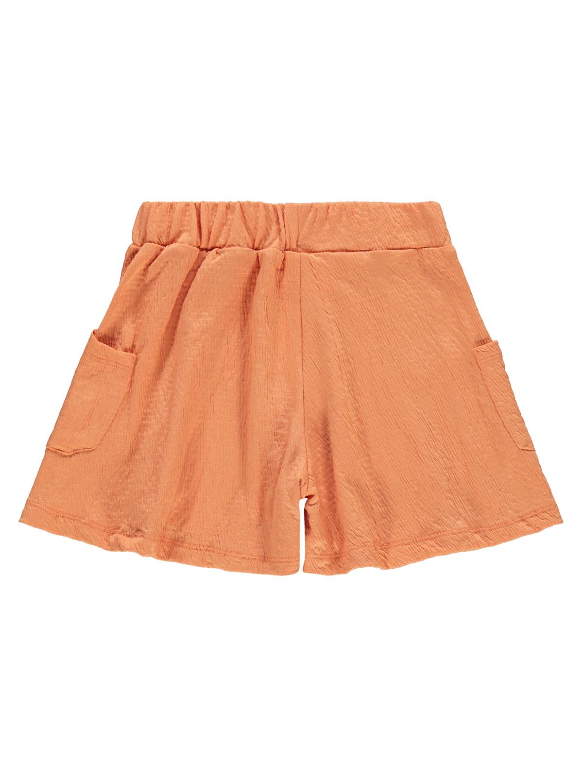 Civil Girls Jakarlı Gipeli Süprem 10-13 Yaş Etek - Turuncu