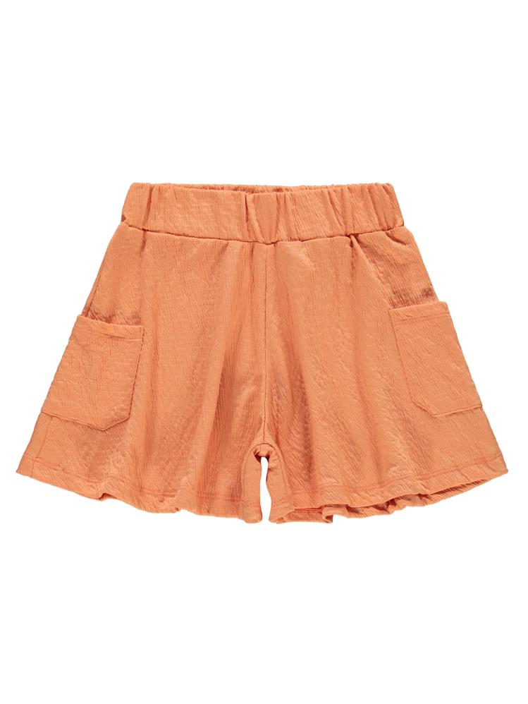 Civil Girls Jakarlı Gipeli Süprem 10-13 Yaş Etek - Turuncu