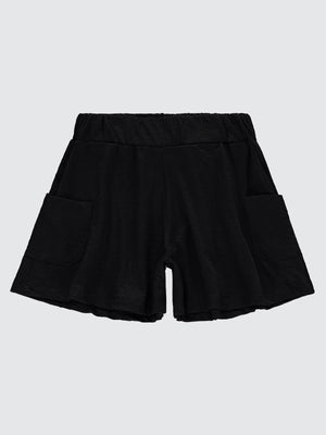 Civil Girls Jakarlı Gipeli Süprem 6-9 Yaş Etek - Siyah