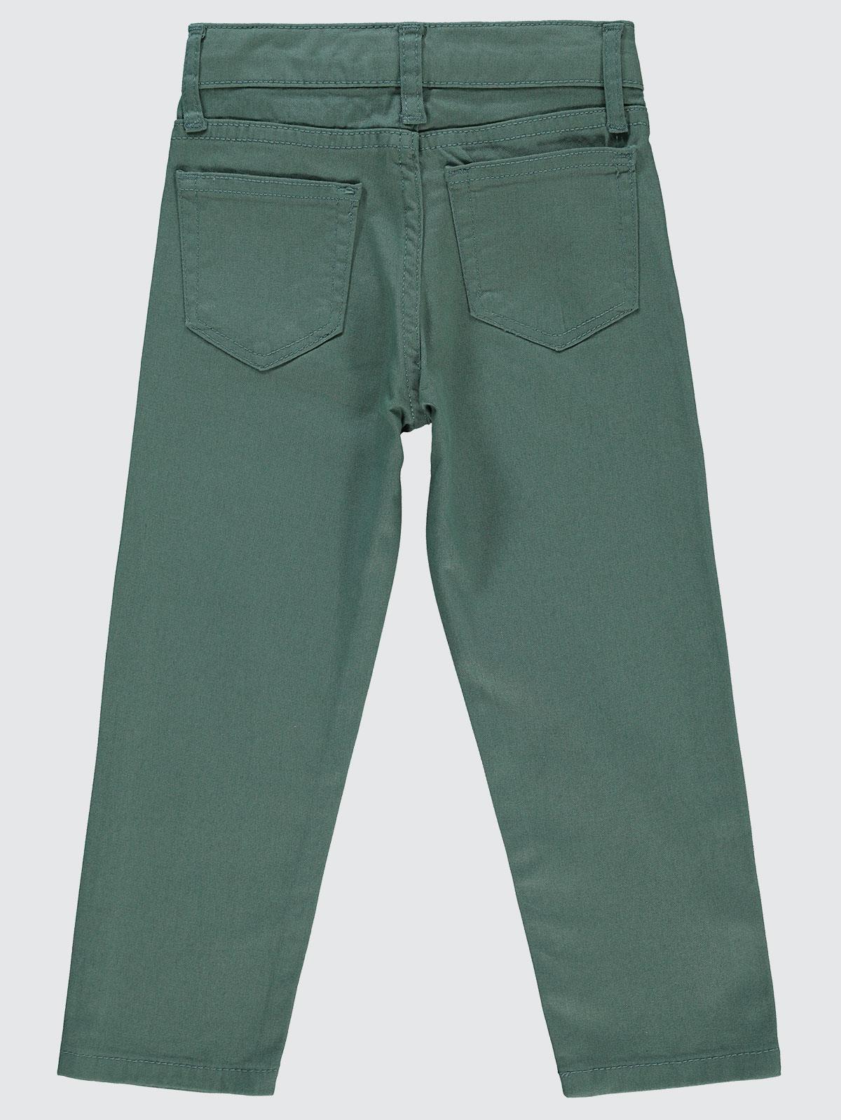 Civil Boys Yelkenli Nakışlı 2-5 Yaş Pantolon - Haki