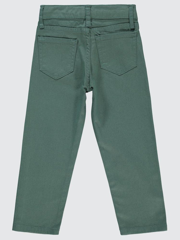 Civil Boys Yelkenli Nakışlı 2-5 Yaş Pantolon - Haki