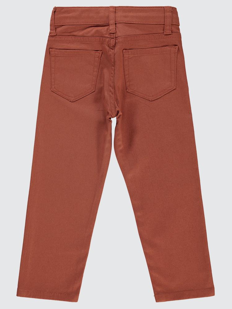 Civil Boys Yelkenli Nakışlı 2-5 Yaş Pantolon - Turuncu