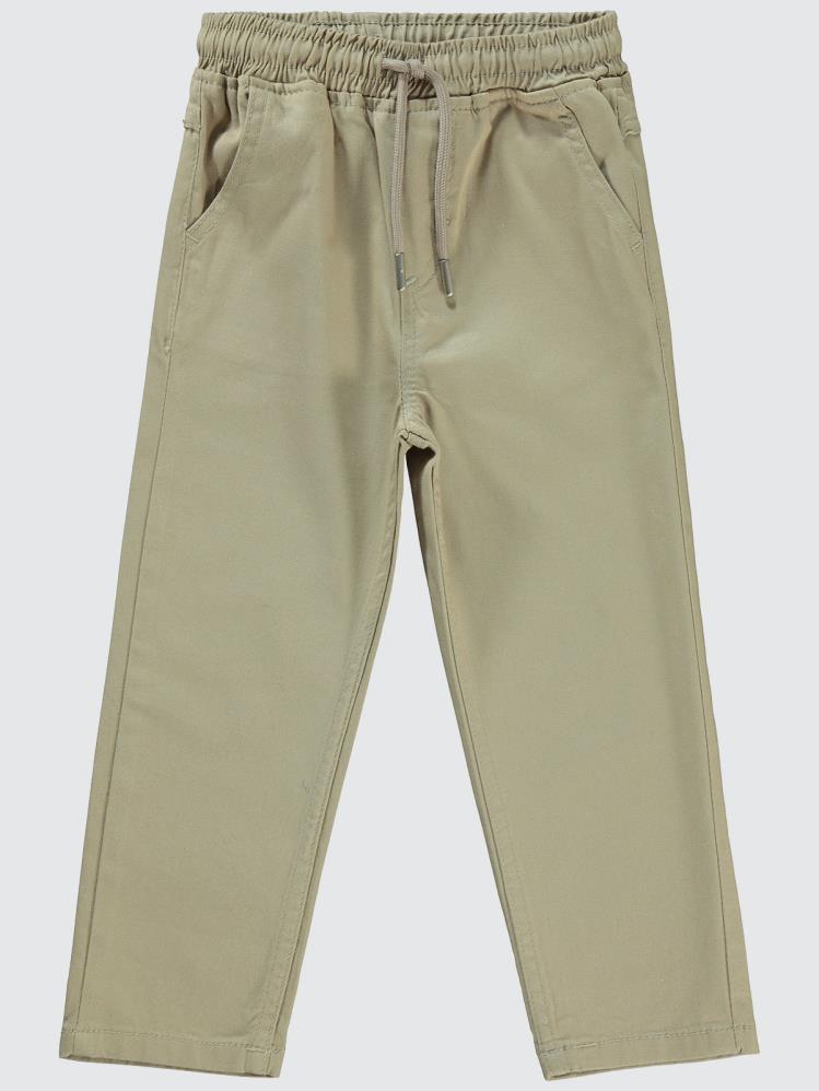Civil Boys Beli Lastikli 2-5 Yaş Pantolon - Bej