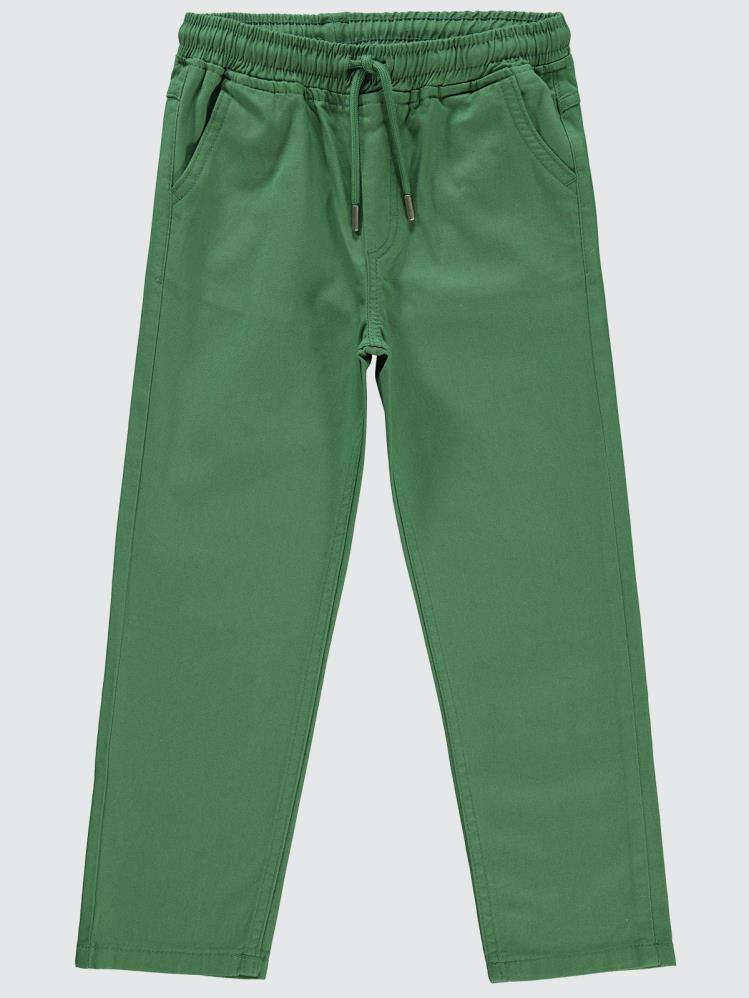 Civil Boys Beli Lastikli 6-9 Yaş Pantolon - Haki