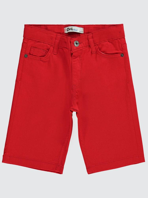 Civil Boys Klasik Kapri 6-9 Yaş Kapri - Kırmızı