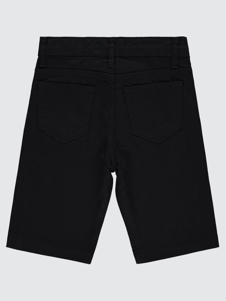 Civil Boys Yelkenli Nakışlı 10-13 Yaş Kapri - Siyah