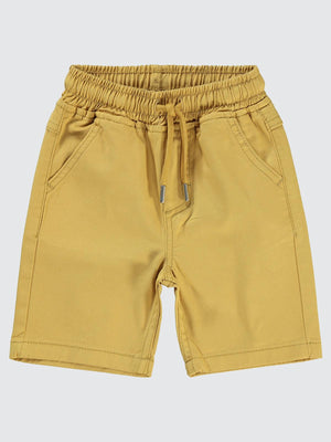 Civil Boys Beli Lastikli 2-5 Yaş Kapri - Hardal