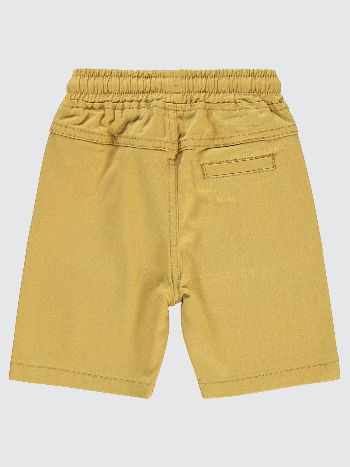 Civil Boys Beli Lastikli 2-5 Yaş Kapri - Hardal