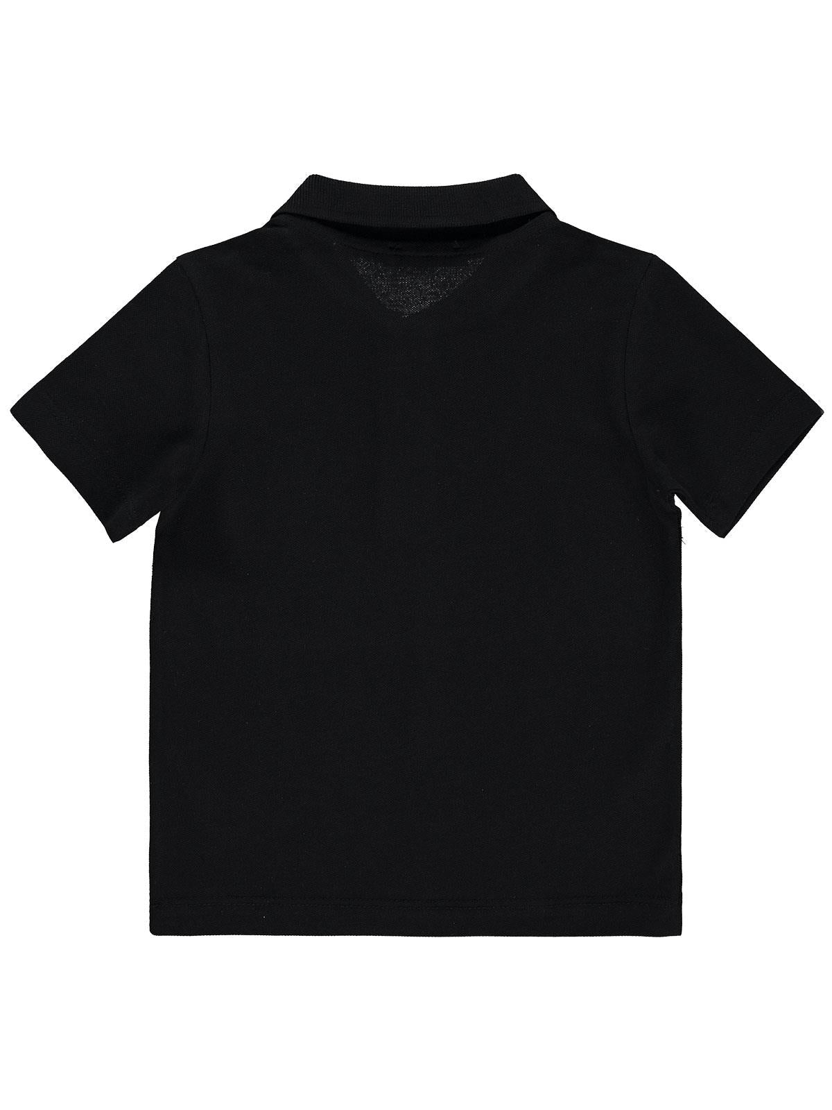 Civil Boys Yelken Nakışlı Lakos 2-5 Yaş Tişört - Siyah