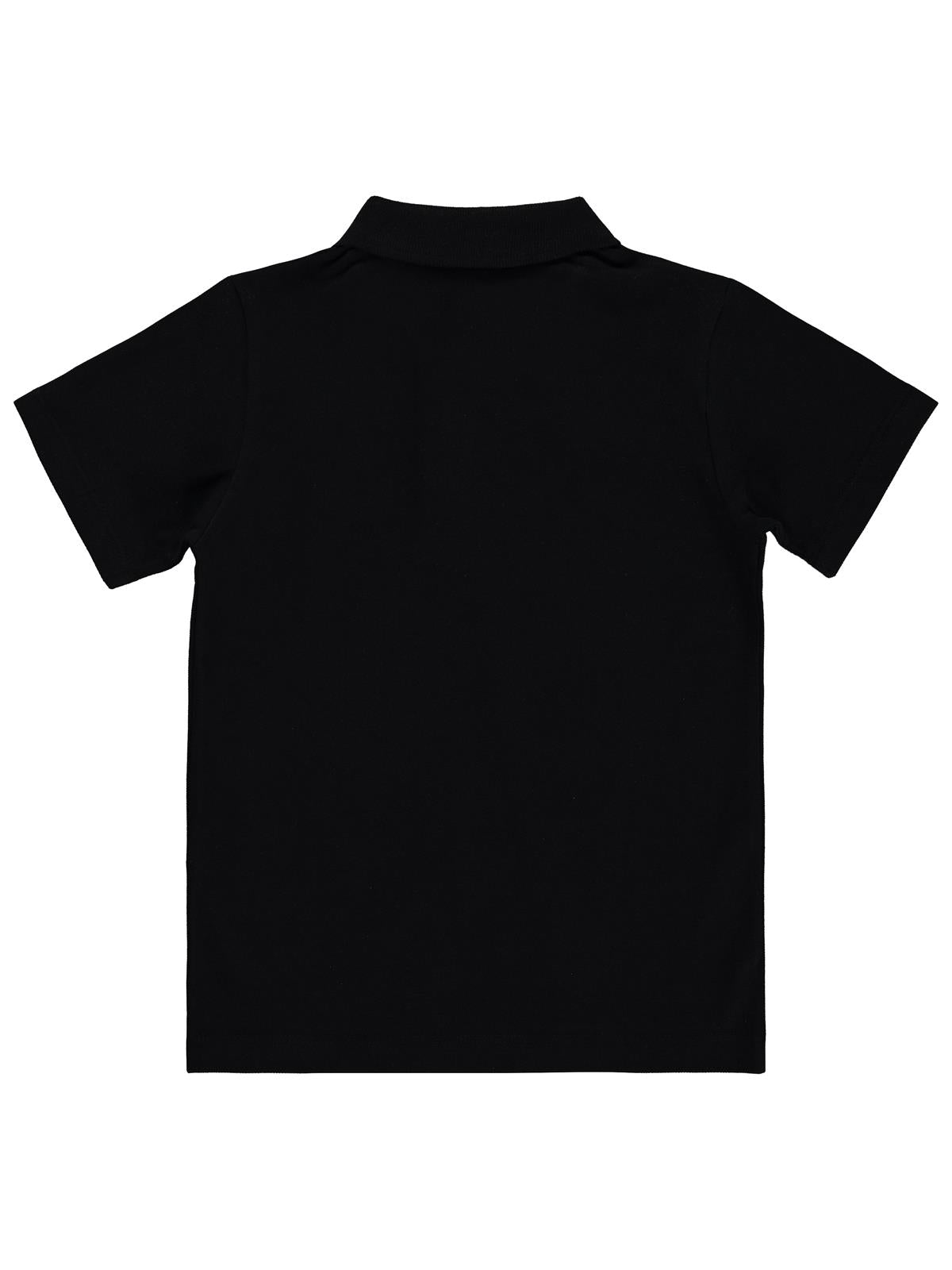 Civil Boys Yelken Nakışlı Lakos 10-13 Yaş Tişört - Siyah