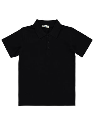 Civil Boys Yelken Nakışlı Lakos 10-13 Yaş Tişört - Siyah