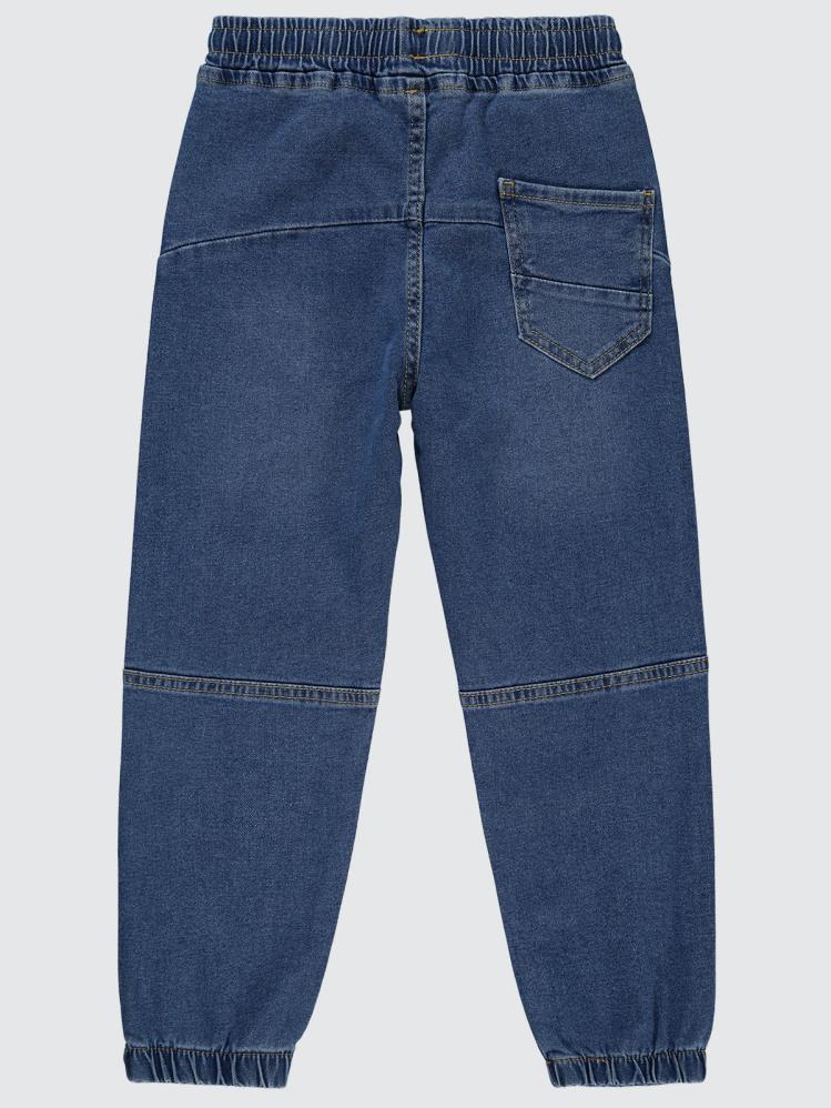 Civil Boys Bel Paça Lastikli Parçalı 10-13 Yaş Pantolon - Mavi