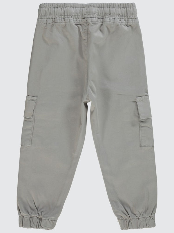 Civil Boys Bel Paça Lastikli Kargo Cepli 2-5 Yaş Pantolon - Gri