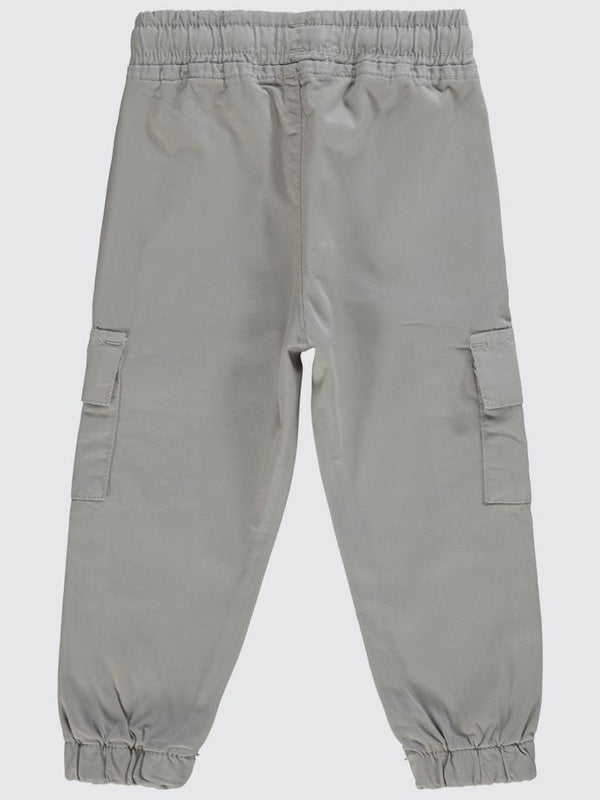 Civil Boys Bel Paça Lastikli Kargo Cepli 2-5 Yaş Pantolon - Gri