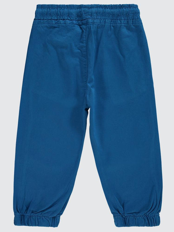 Civil Boys Bel Paça Lastikli Düz 2-5 Yaş Pantolon - Mavi