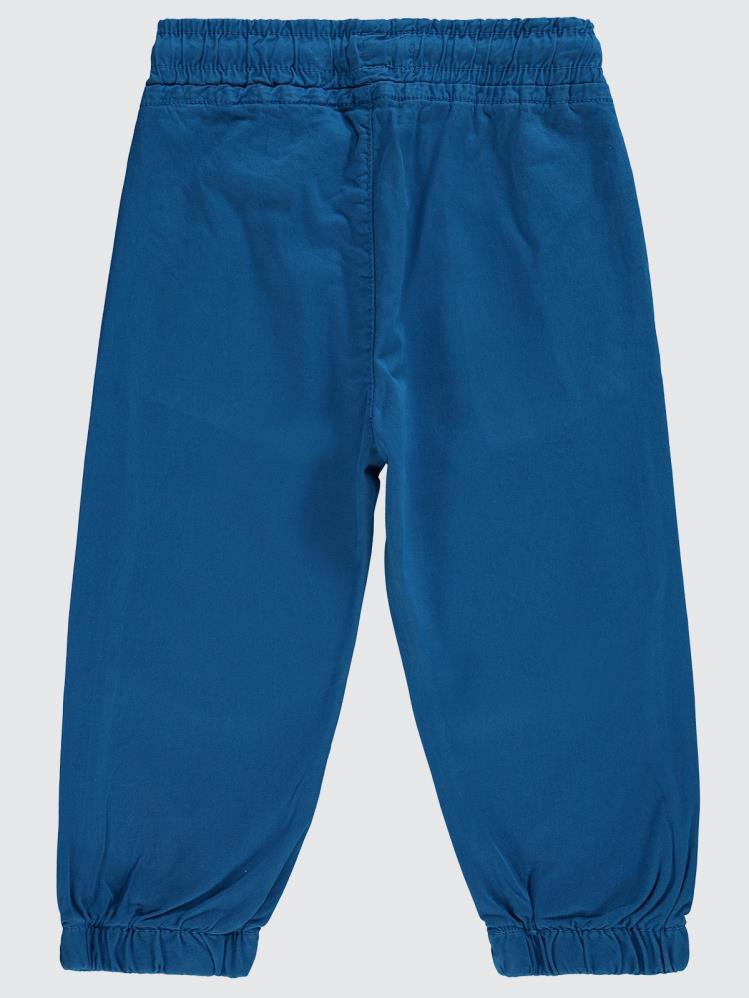 Civil Boys Bel Paça Lastikli Düz 2-5 Yaş Pantolon - Mavi