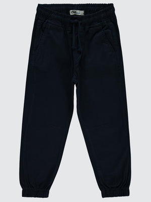 Civil Boys Bel Paça Lastikli Düz 6-9 Yaş Pantolon - Lacivert