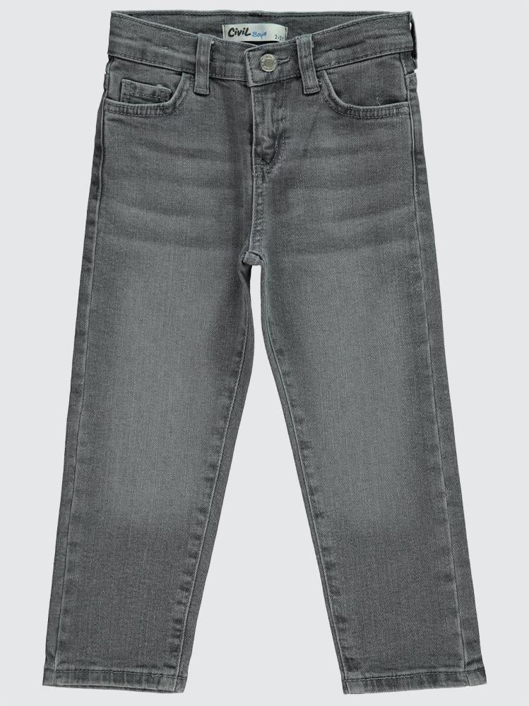 Civil Boys Basic 5 Cep 2-5 Yaş Pantolon - Gri