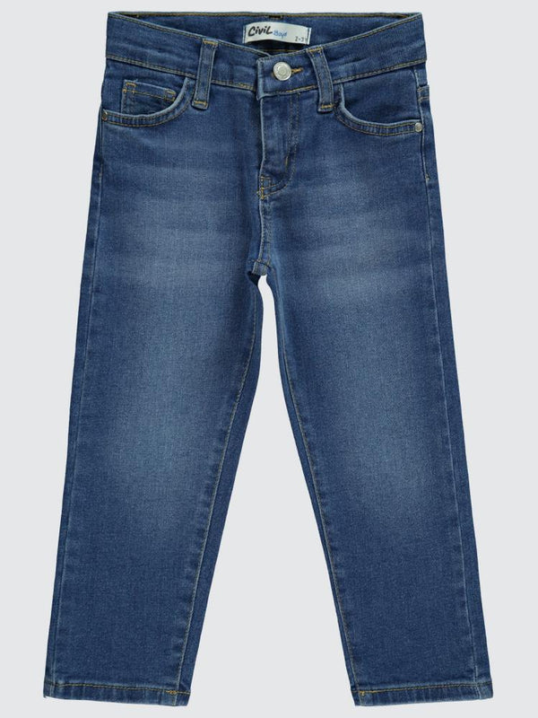 Civil Boys Basic 5 Cep 2-5 Yaş Pantolon - Mavi