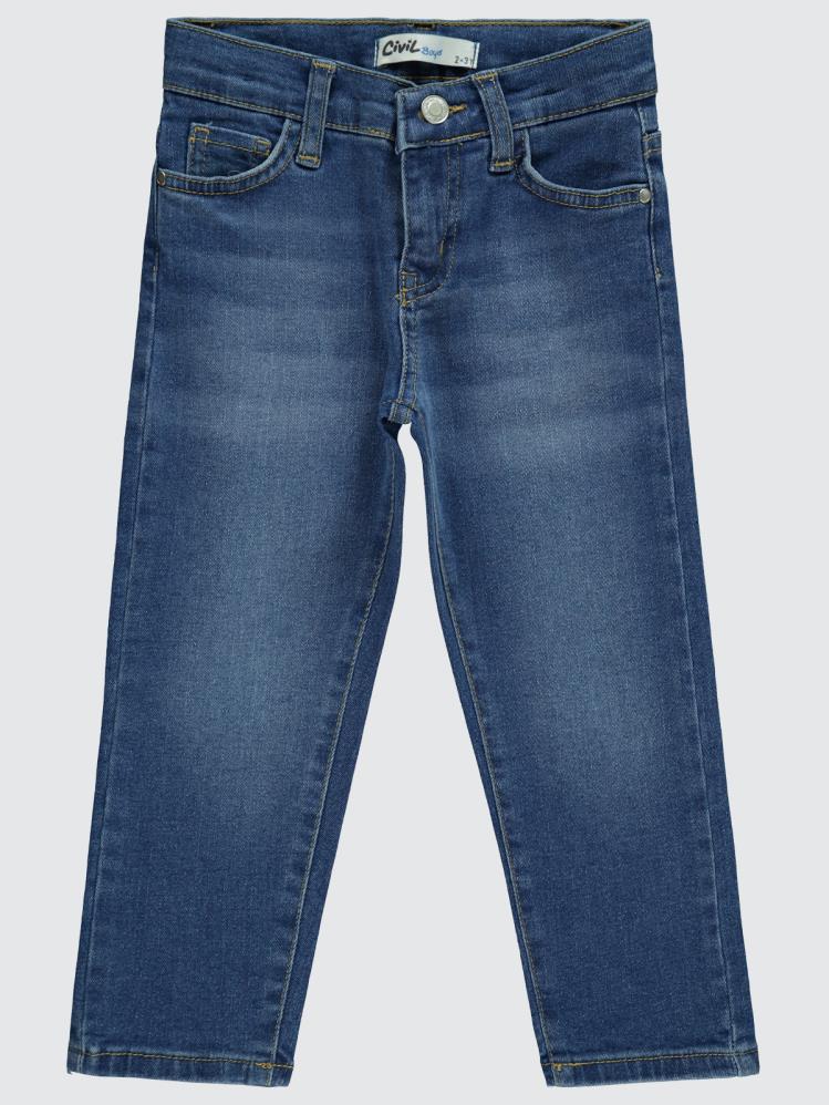 Civil Boys Basic 5 Cep 2-5 Yaş Pantolon - Mavi