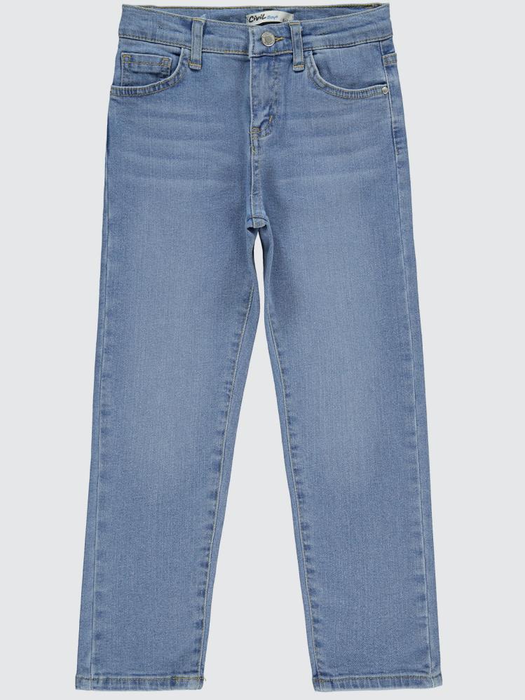 Civil Boys Basic 5 Cep 10-13 Yaş Pantolon - Mavi