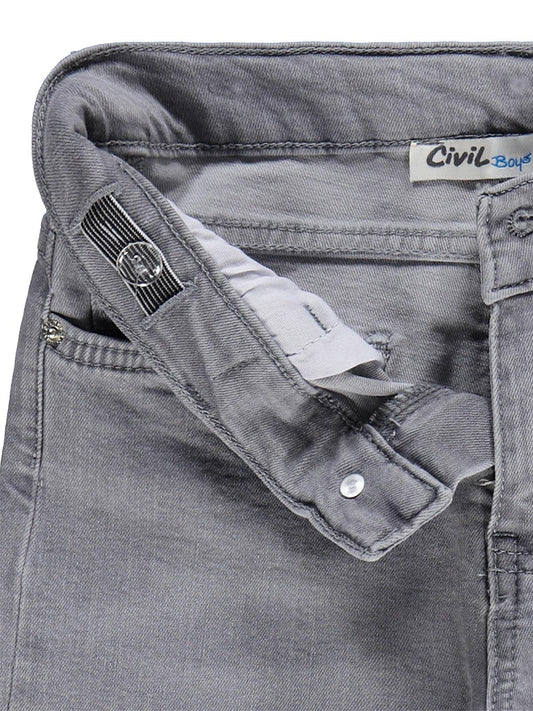 Civil Boys Basic 5 Cep 6-9 Yaş Pantolon - Gri