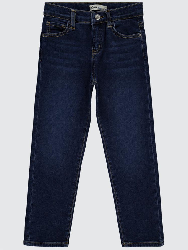 Civil Boys Basic 5 Cep 6-9 Yaş Pantolon - Mavi