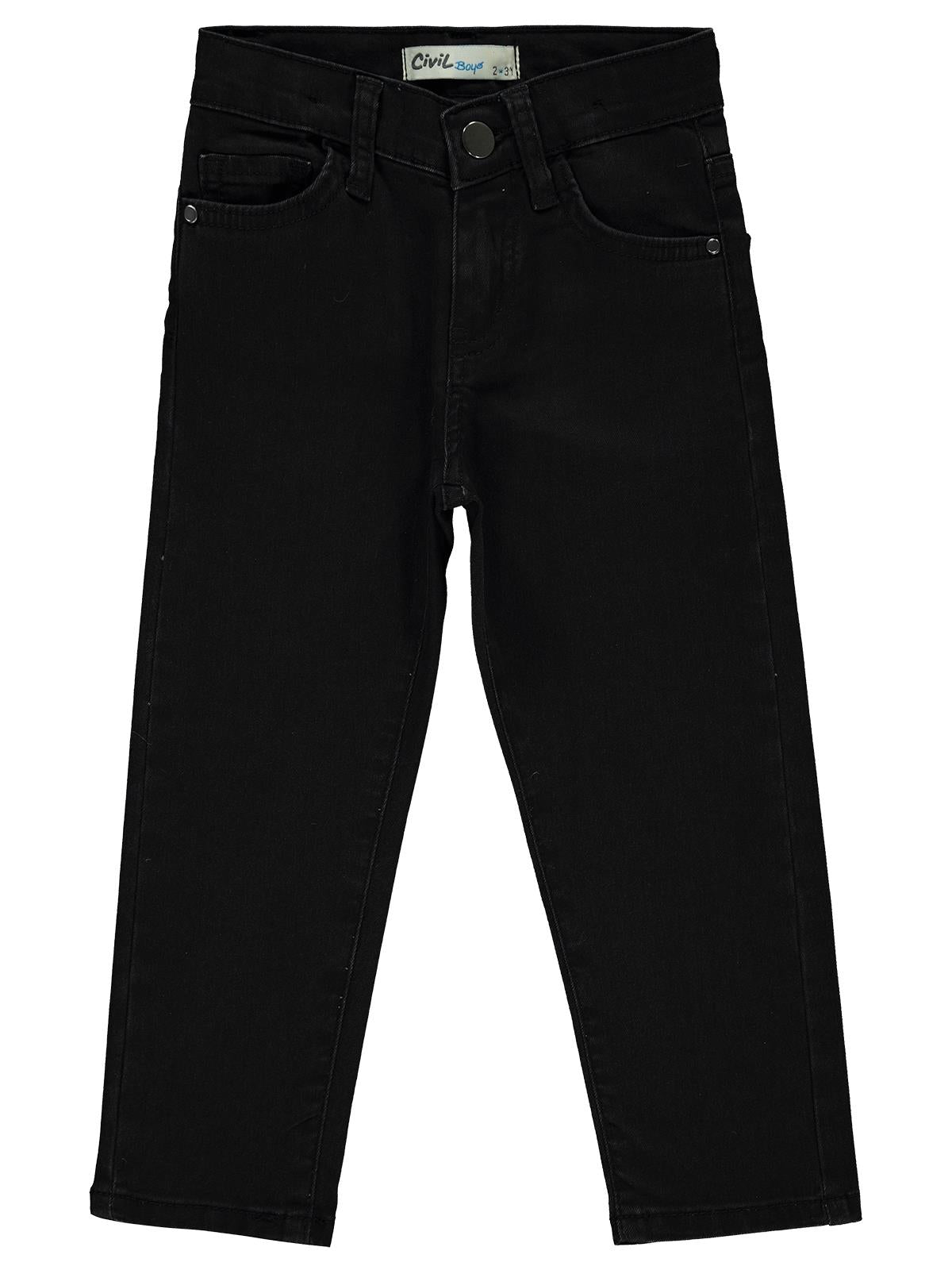 Civil Boys Basic 5 Cep 2-5 Yaş Pantolon - Siyah