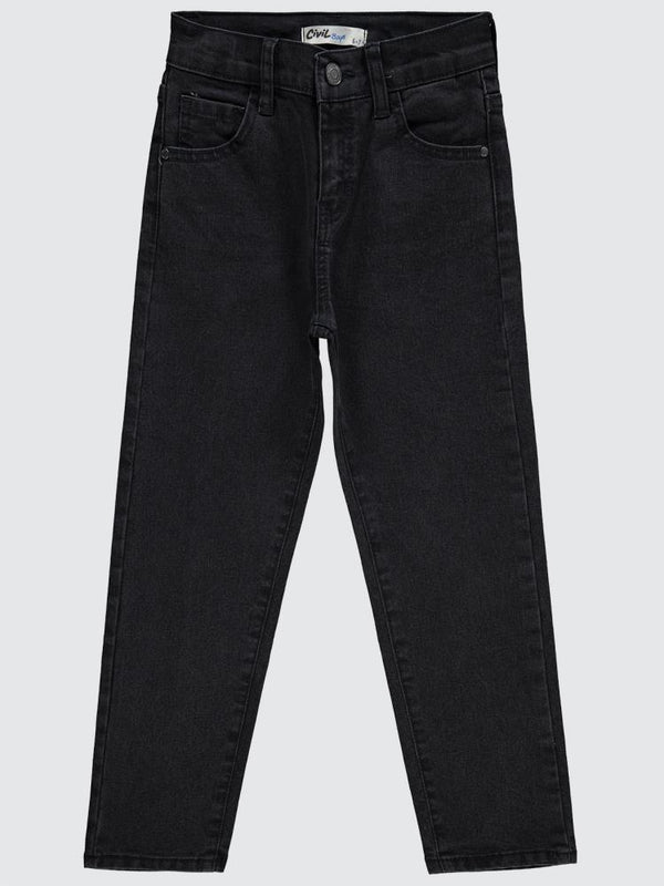 Civil Boys Basic 5 Cep 6-9 Yaş Pantolon - Gri