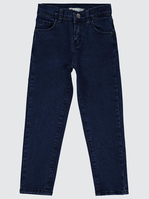 Civil Boys Basic 5 Cep 6-9 Yaş Pantolon - Mavi