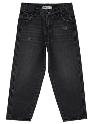 Civil Boys Yırtıklı Balon 10-13 Yaş Pantolon - Gri