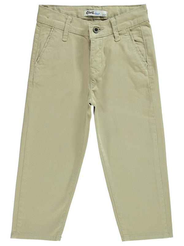 Civil Boys Basic Chino 2-5 Yaş Pantolon - Bej