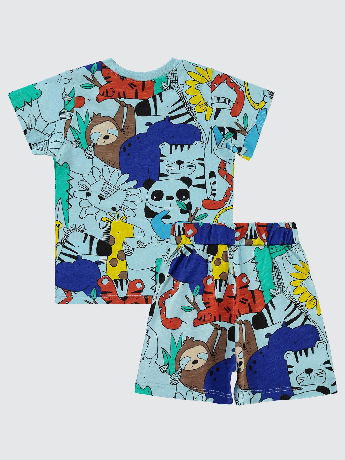 Civil Baby Sevimli Hayvanlar 6-18 Ay Takım - Mavi