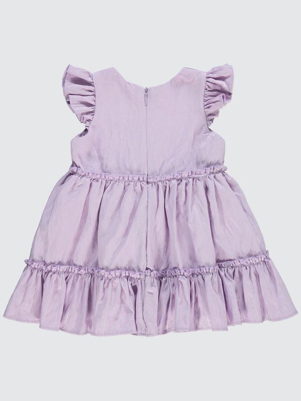 Civil Baby Fiyonklu 6-18 Ay Elbise - Lila