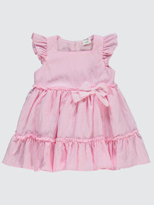 Civil Baby Fiyonklu 6-18 Ay Elbise - Pembe