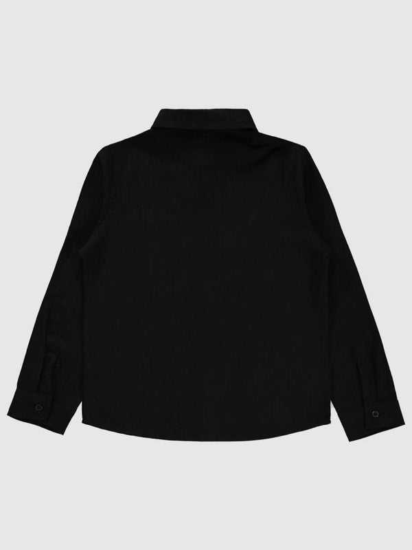 Civil Boys Yelken Nakışlı 6-9 Yaş Gömlek - Siyah