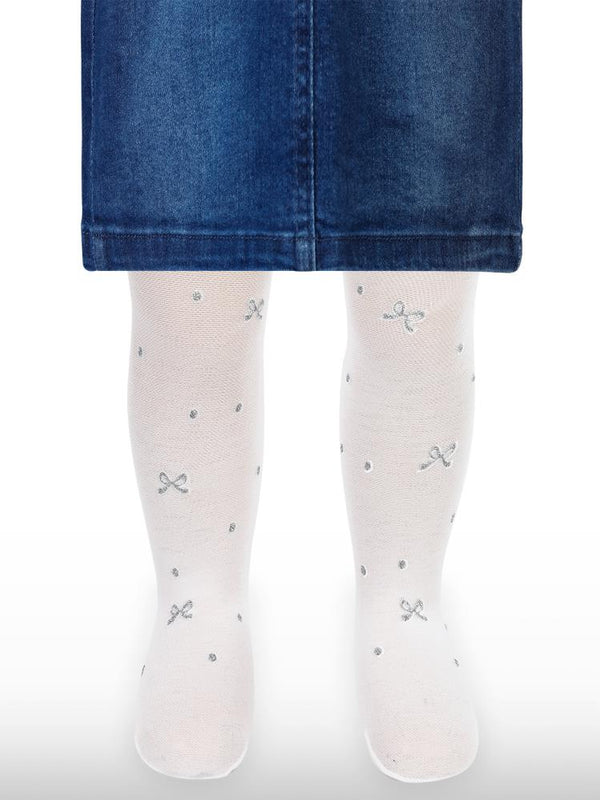 Civil Baby Kız Bebek 30 Denye Mus Külotlu Çorap 6-18 Ay - Beyaz