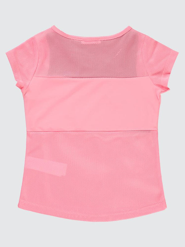 Civil Girls Time For Action Atletli 10-13 Yaş Tişört - Pembe