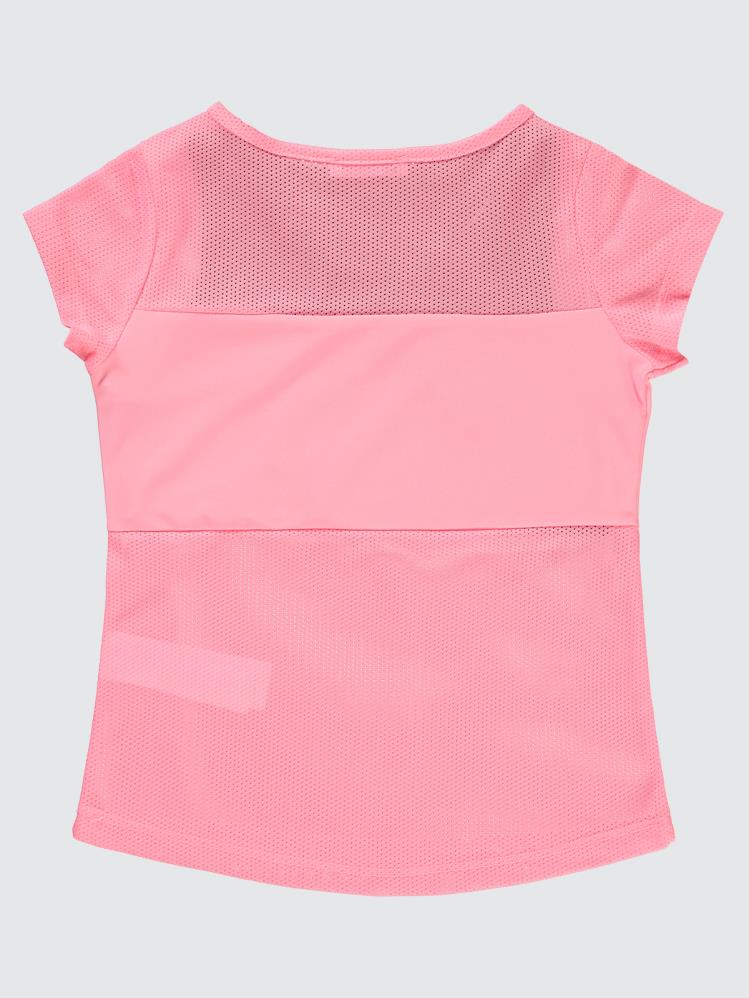 Civil Girls Time For Action Atletli 10-13 Yaş Tişört - Pembe