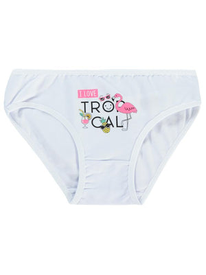 Civil Girls Tropical 2-10 Yaş Tek Külot