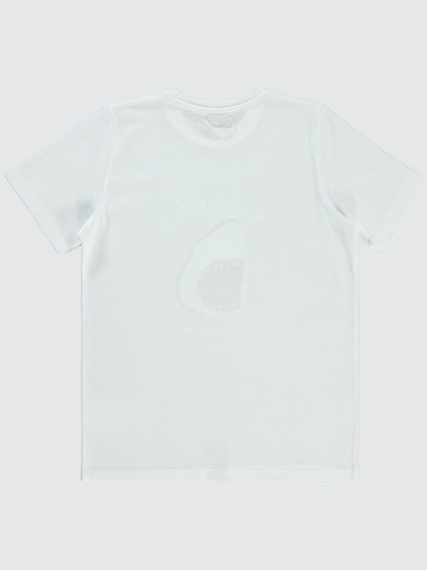 Civil Boys Shark Baskılı 10-13 Yaş Tişört - Beyaz