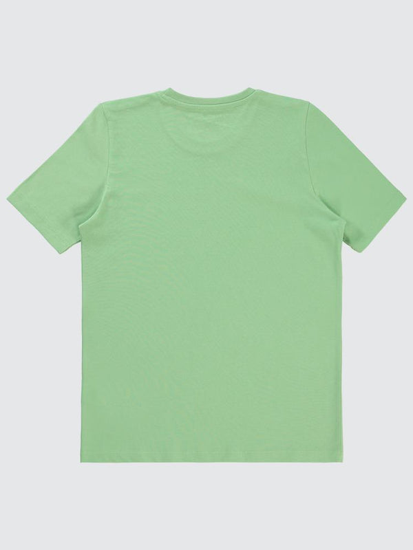 Civil Boys Surf Baskılı 10-13 Yaş Tişört - Yeşil