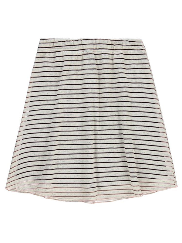 Civil Girls Tüllü Çizgili 10-13 Yaş Etek - Siyah