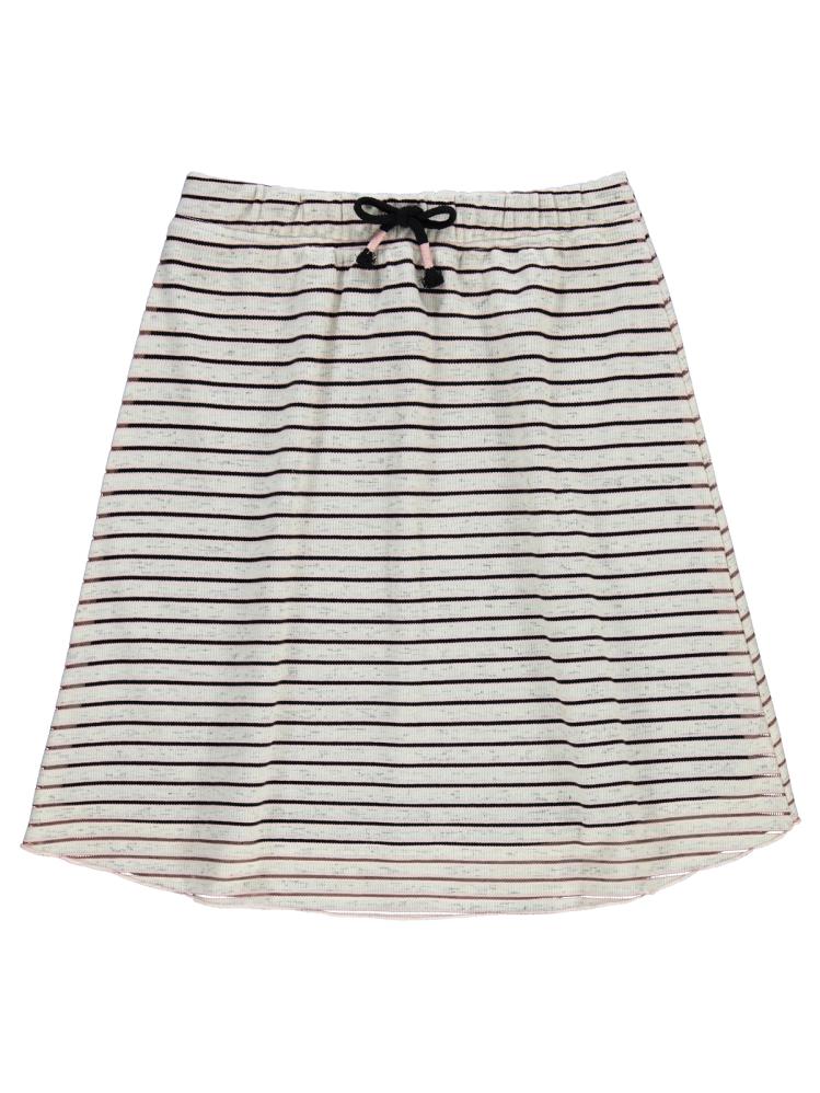 Civil Girls Tüllü Çizgili 10-13 Yaş Etek - Siyah
