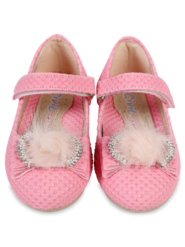 Civil 21-25 Numara Babet Ayakkabı - Pembe
