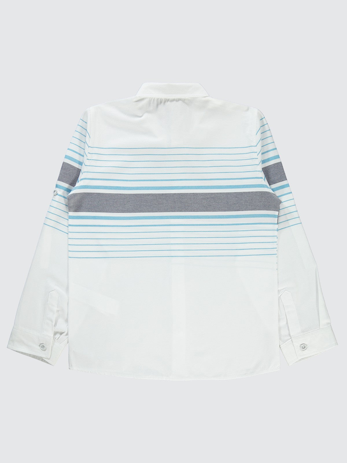 Civil Boys Çizgili 10-13 Yaş Gömlek - Gri